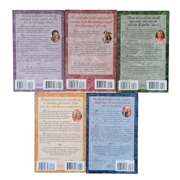 5 Kay D Rizzo Historical Fiction Paperback Books Christian Romance SERENITY INN - Picture 4 of 4